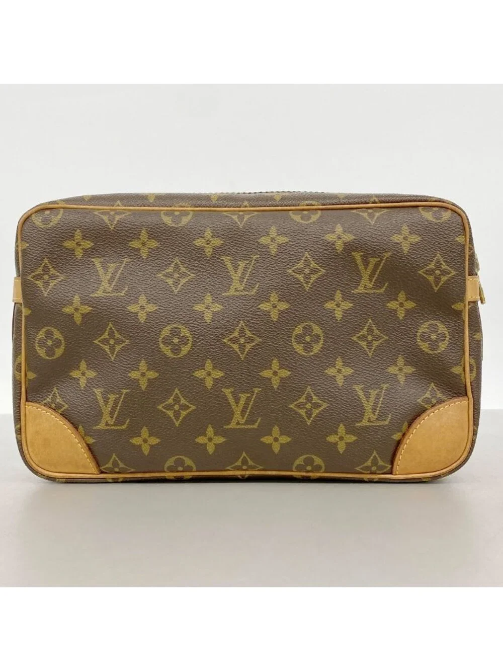 Louis Vuitton Clutch Monogram Compiegne 28 Brown